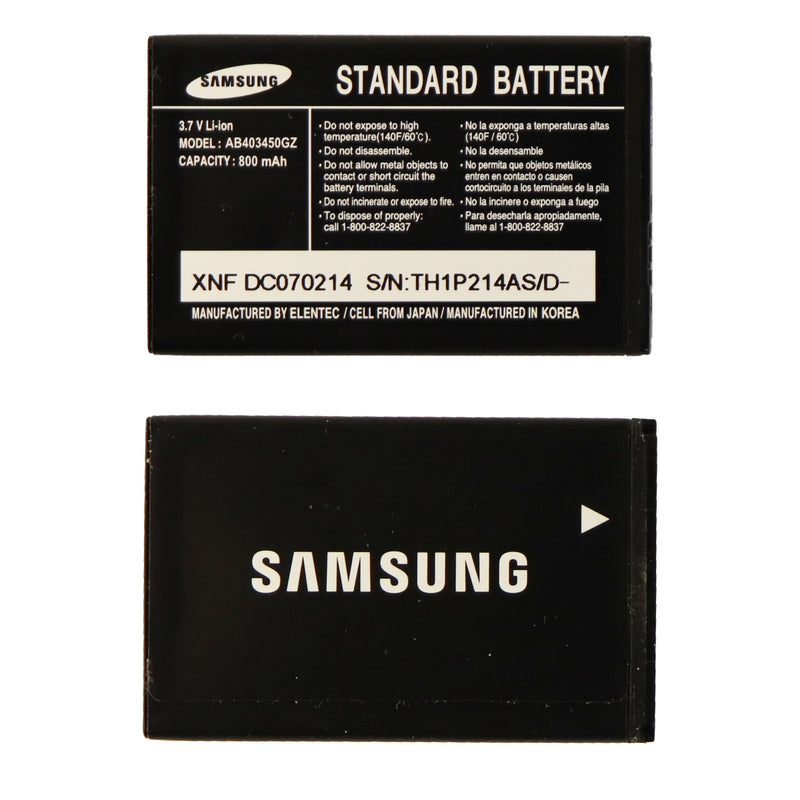 OEM Samsung Standard 800mAh Li-ion Battery AB403450GZ 3.7V for SCH-U540 U550 - Samsung - Simple Cell Shop, Free shipping from Maryland!