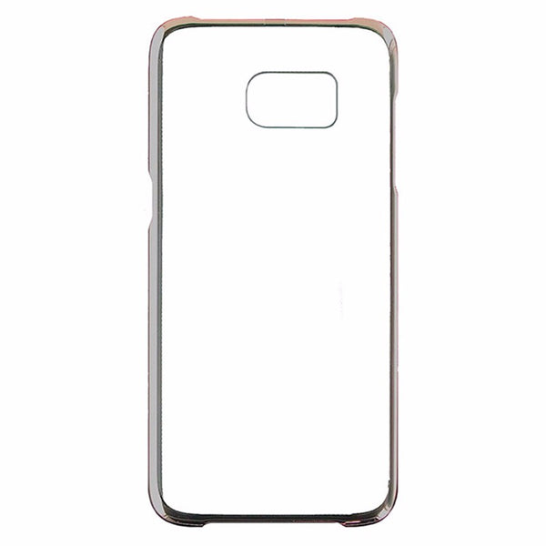 Genuine Samsung Protective Cover Hard Case for Galaxy S7 Edge - Clear/Gold Trim - Samsung - Simple Cell Shop, Free shipping from Maryland!