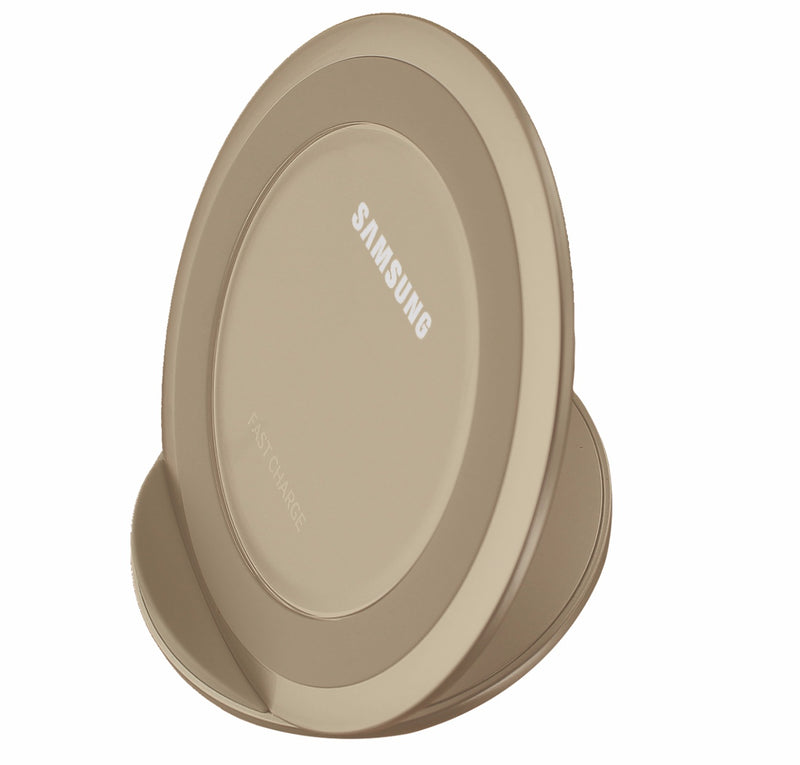 Samsung Fast Charge QI Wireless Charging Stand Adaptive Fast Charging - Gold - Samsung - Simple Cell Shop, Free shipping from Maryland!
