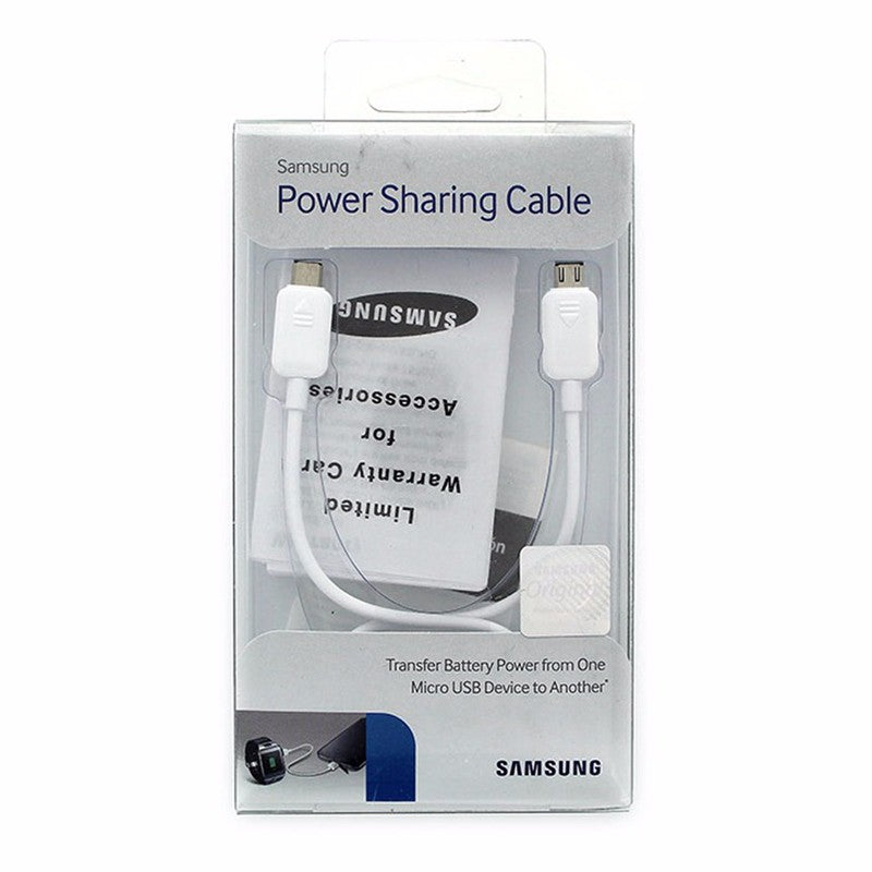 Samsung 1ft Micro-USB to Micro-USB Power Sharing and Transfer Cable (EP-SG900U) - Samsung - Simple Cell Shop, Free shipping from Maryland!