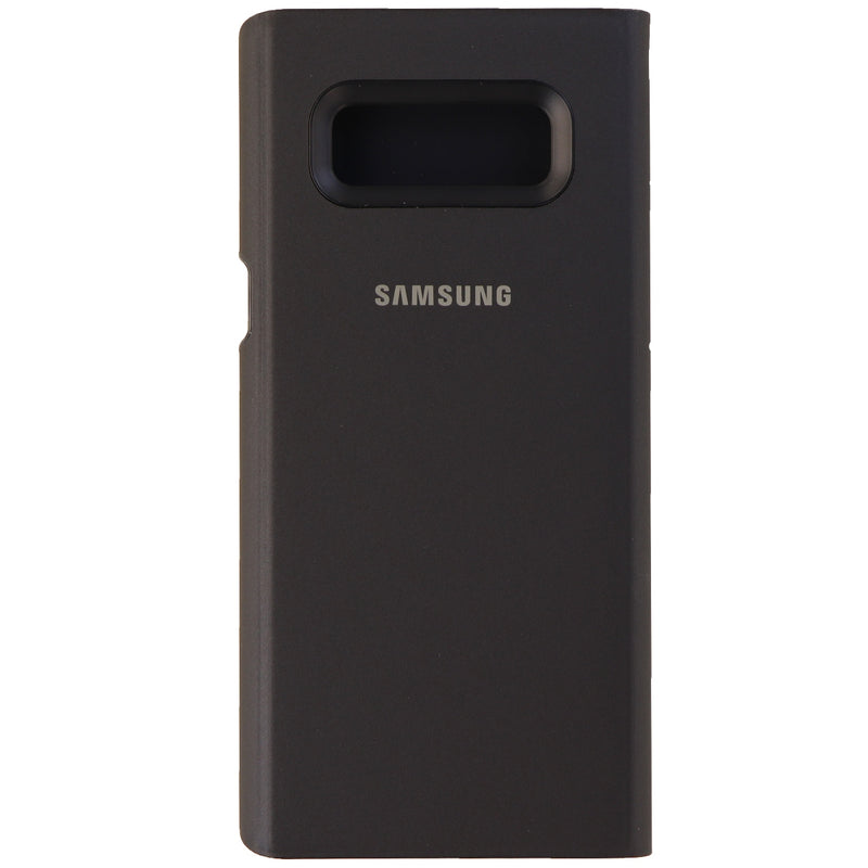 Samsung S-View Flip Case Cover with Kickstand for Samsung Galaxy Note8 - Black - Samsung - Simple Cell Shop, Free shipping from Maryland!