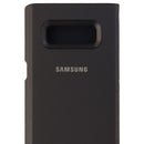 Samsung S-View Flip Case Cover with Kickstand for Samsung Galaxy Note8 - Black - Samsung - Simple Cell Shop, Free shipping from Maryland!