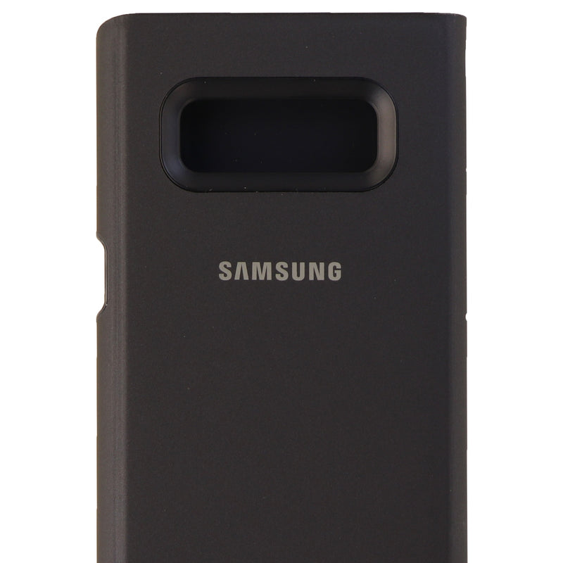 Samsung S-View Flip Case Cover with Kickstand for Samsung Galaxy Note8 - Black - Samsung - Simple Cell Shop, Free shipping from Maryland!