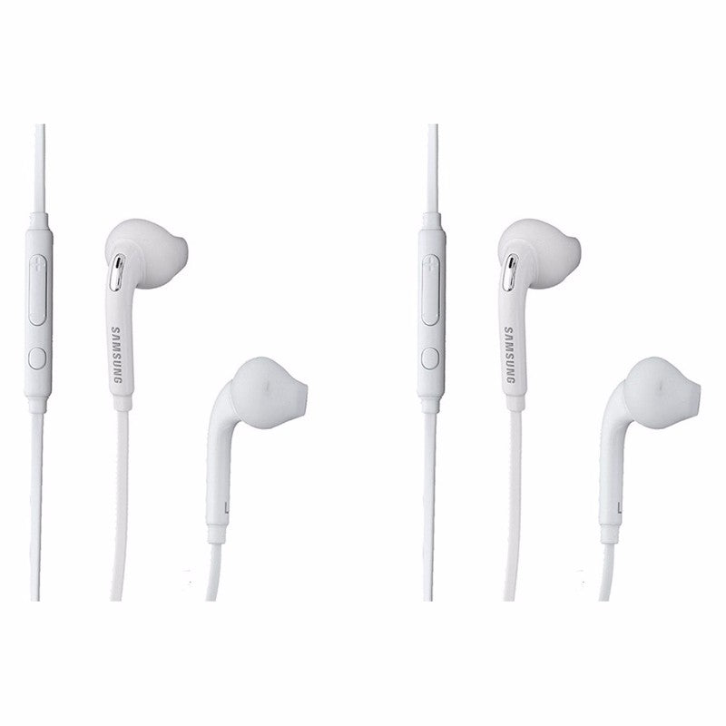 2-pack New Samsung Galaxy S6 Edge Note4 Wired Earbuds EO-EG920LW-White - Samsung - Simple Cell Shop, Free shipping from Maryland!