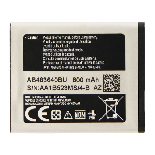 Samsung 3.7V 800mAh Rechargeable (AB483640BU) Battery for M600 / M610