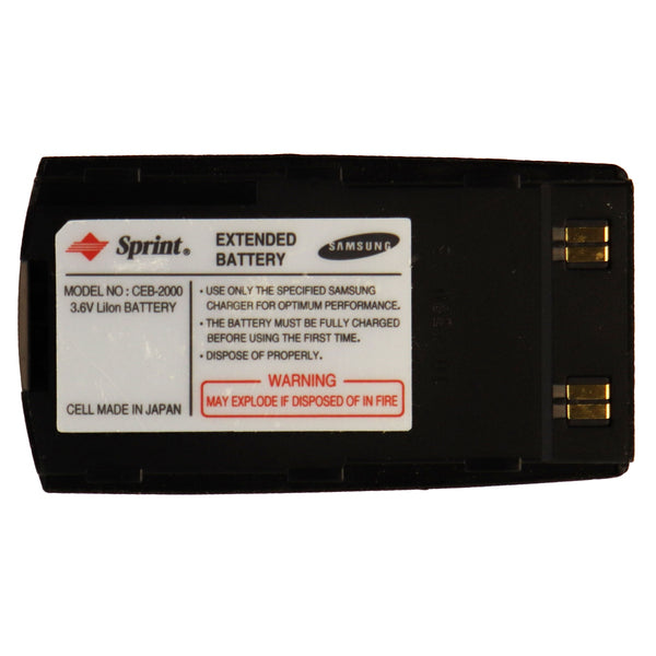 OEM Samsung Extended Li-ion Battery CEB-2000 3.6V for Samsung Cell Phones - Samsung - Simple Cell Shop, Free shipping from Maryland!
