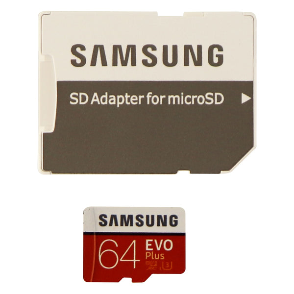Samsung 64GB EVO Plus Class 10 Micro SDHC Card with Adapter (MB-MC64GA/AM) - Samsung - Simple Cell Shop, Free shipping from Maryland!
