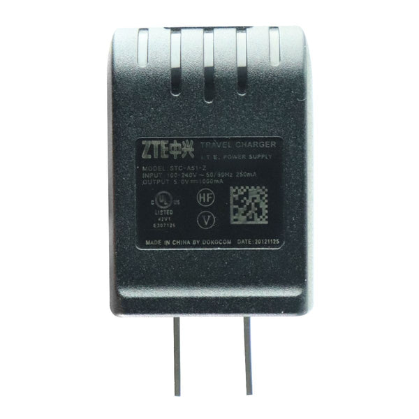 ZTE (STC - A51 - Z) 5V 1A Travel Adapter for USB Devices - Black