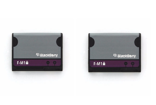 KIT 2x Blackberry F-M1 1150 mAh Replacement Battery for Pearl 9100 9105 9670 - Blackberry - Simple Cell Shop, Free shipping from Maryland!