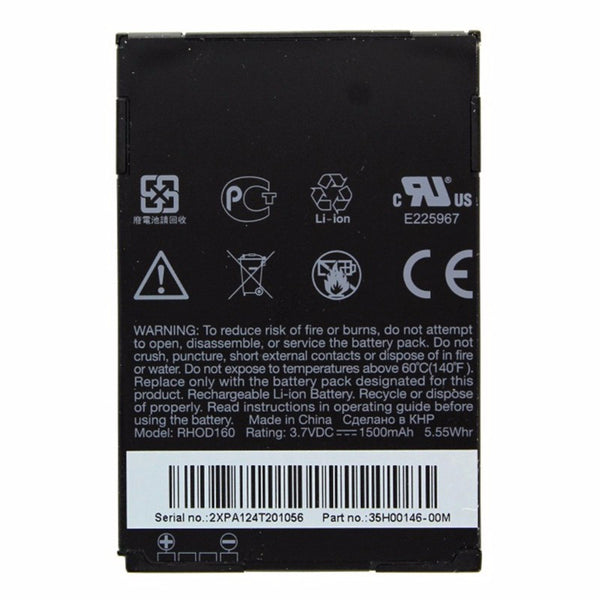 HTC 1,500mAh OEM Rechargeable Battery (RHOD160) for HTC Evo Shift 4G - HTC - Simple Cell Shop, Free shipping from Maryland!