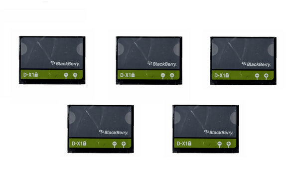 KIT 5x Blackberry D-X1 1380 mAh Replacement Battery for Blackberry 9650 - Blackberry - Simple Cell Shop, Free shipping from Maryland!