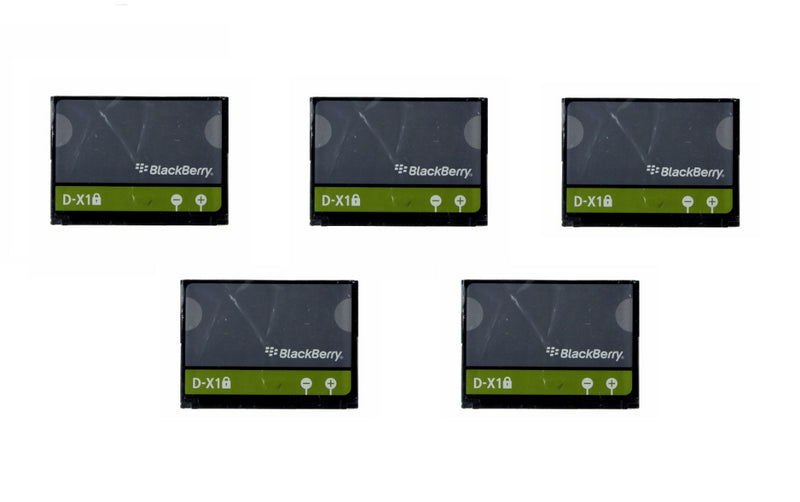 KIT 5x Blackberry D-X1 1380 mAh Replacement Battery for Blackberry 9650 - Blackberry - Simple Cell Shop, Free shipping from Maryland!