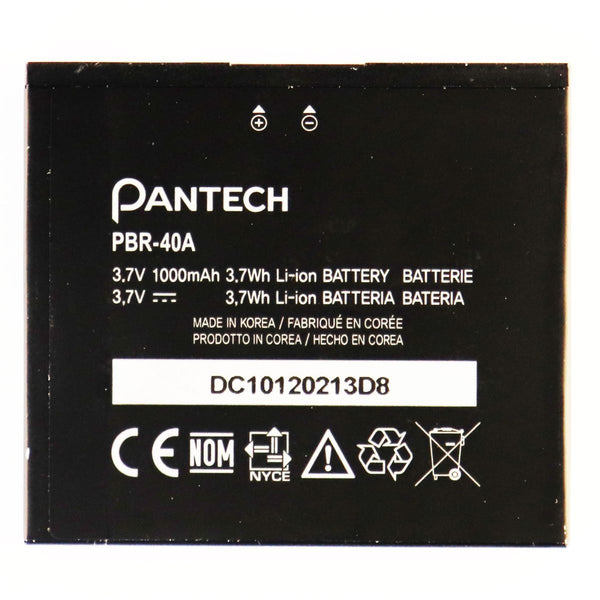 Pantech Rechargeable 1,000mAh (PBR-40A) 3.7V Battery for Pantech Laser P9050 - Pantech - Simple Cell Shop, Free shipping from Maryland!