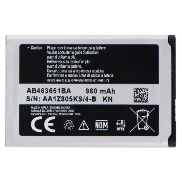 Samsung OEM (960mAh) Battery (AB463651BA) T189 T559 U450 t739 M630 R451c Rant - Samsung - Simple Cell Shop, Free shipping from Maryland!