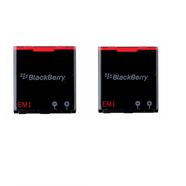 KIT 2x Blackberry EM1 (1000mAh) Replacement Battery (2-Pack)  for Curve 9350 - Blackberry - Simple Cell Shop, Free shipping from Maryland!