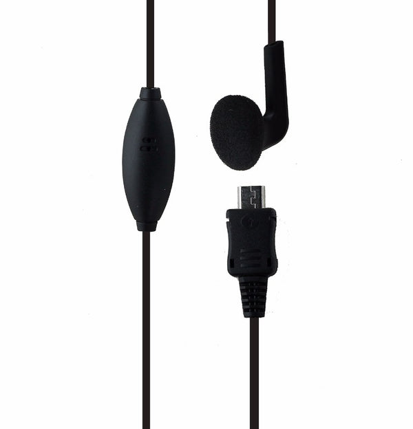 Micro-USB Mono-Sound Single Earbud Earpiece Headset for Most Cellphones - Black - Unbranded - Simple Cell Shop, Free shipping from Maryland!