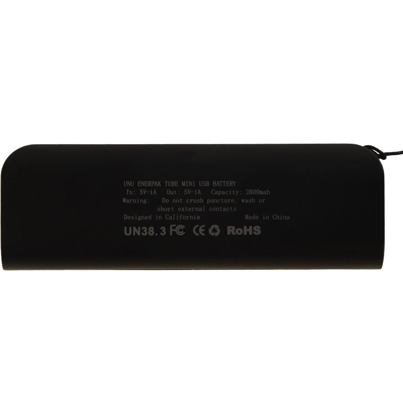 UNU Enerpak 2800mAh Portable Battery with USB Charge Port - Black - UNU - Simple Cell Shop, Free shipping from Maryland!