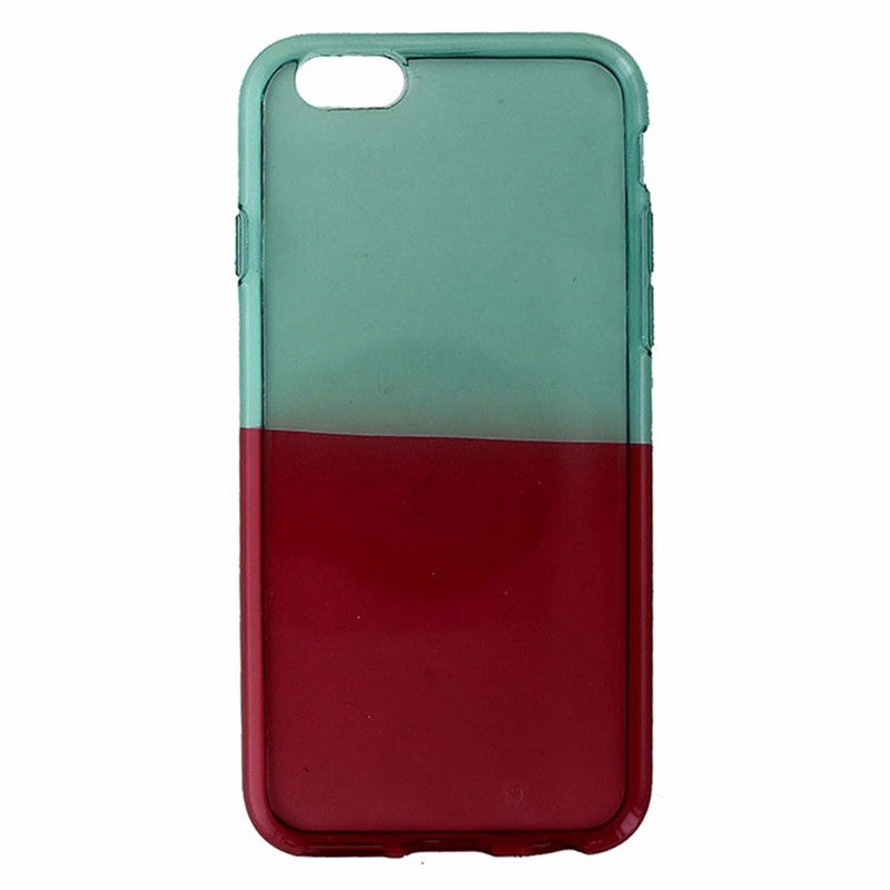 Insignia Soft Shell Case for Apple iPhone 6S / 6 - Translucent Teal & Red - Insignia - Simple Cell Shop, Free shipping from Maryland!
