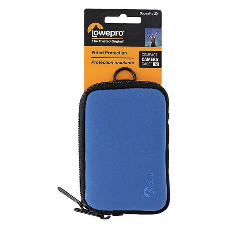 Lowepro Sausalito 20 Series Compact Zipper Camera Case - Blue - LowePro - Simple Cell Shop, Free shipping from Maryland!