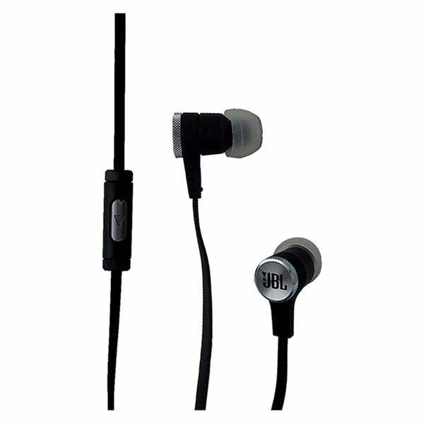 JBL Synchros E10 Stereo In-Ear Headphones with Microphone - Black and Silver - JBL - Simple Cell Shop, Free shipping from Maryland!