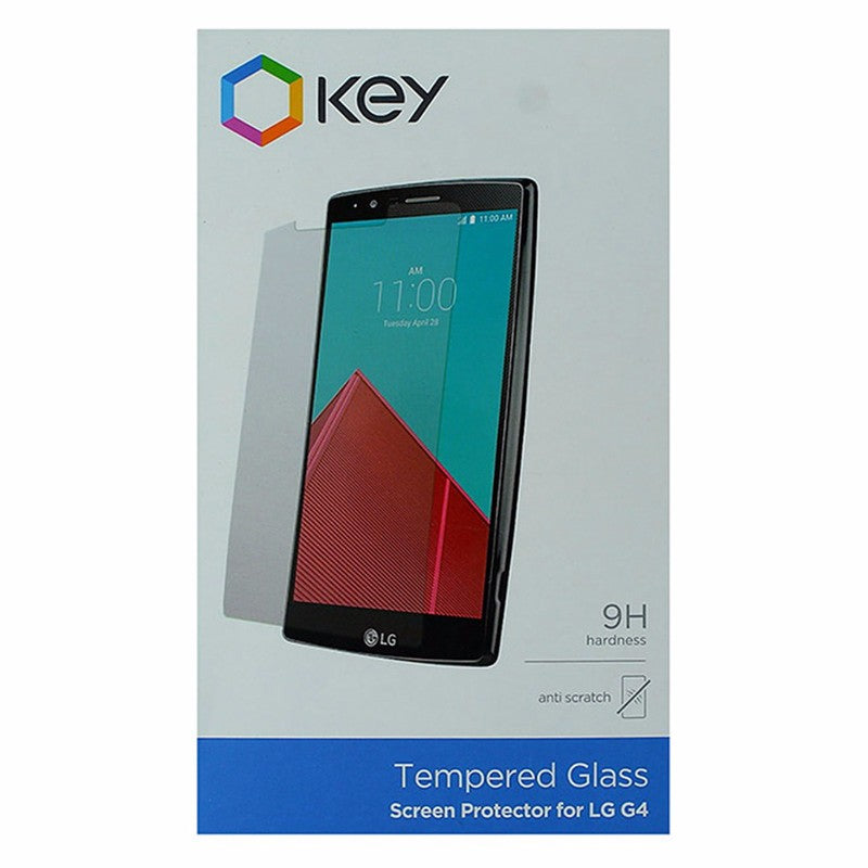 KEY Tempered Glass Screen Protector for LG G4 Smartphone - Clear - KEY Enhanced - Simple Cell Shop, Free shipping from Maryland!