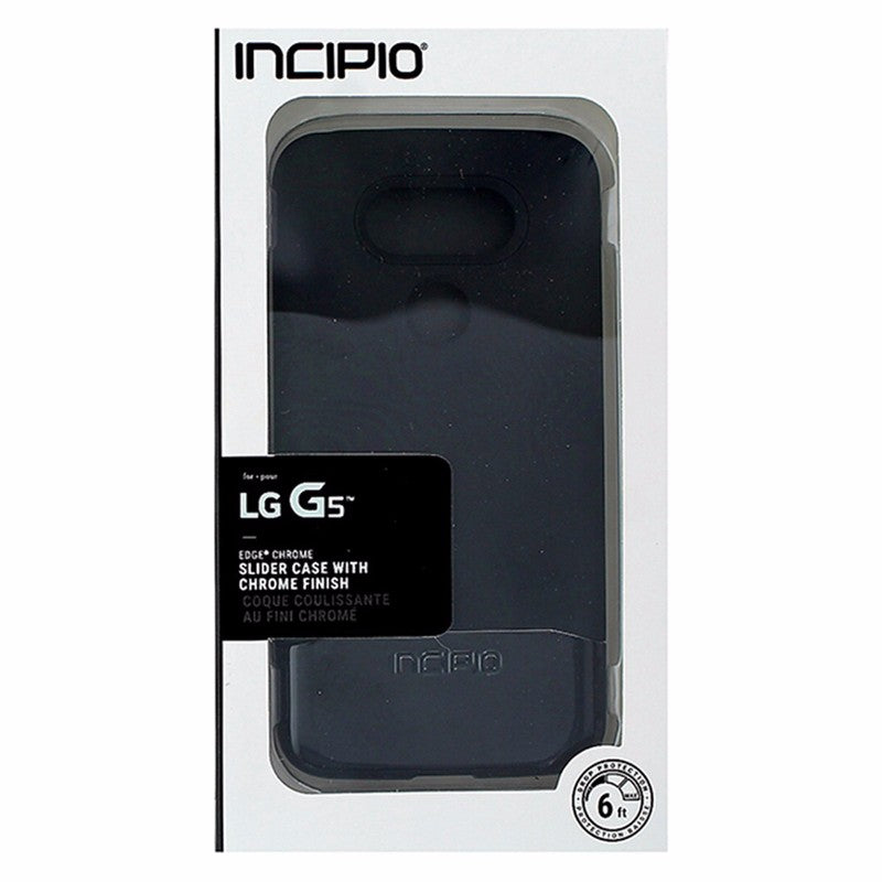Incipio Slider Series 2 Piece Case for LG G5 Smartphone - Black / Black Chrome - Incipio - Simple Cell Shop, Free shipping from Maryland!