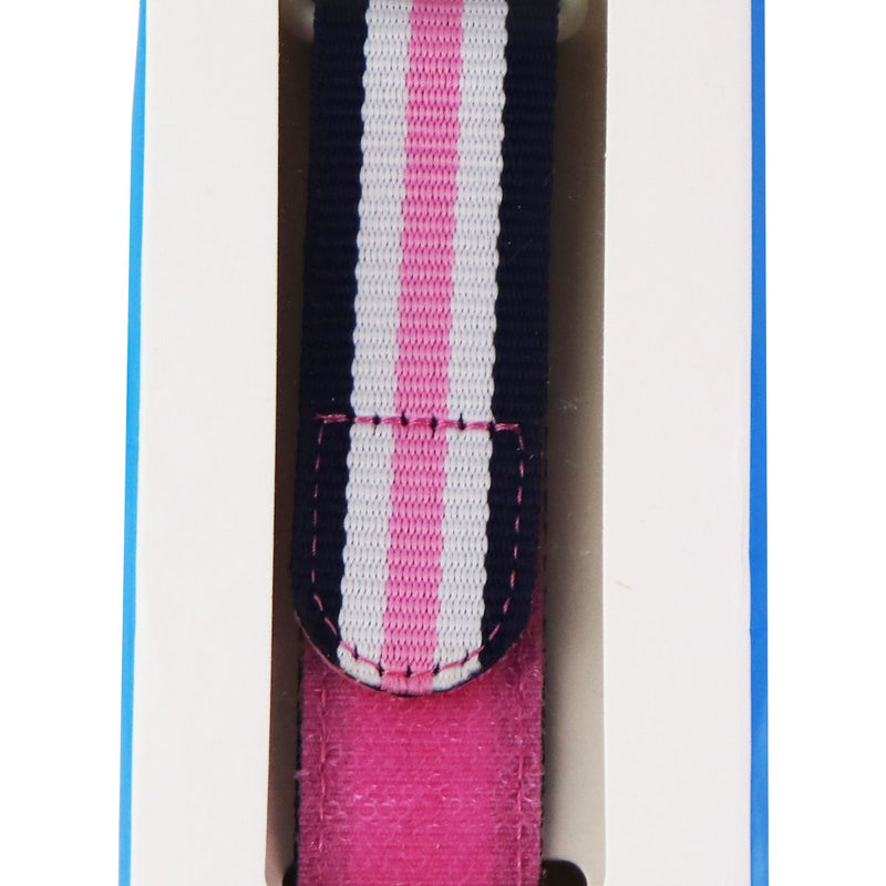 Gizmo Nylon Band for GizmoWatch Adult Size - Pink/White/Navy Stripe (X53NNB) - Gizmo - Simple Cell Shop, Free shipping from Maryland!