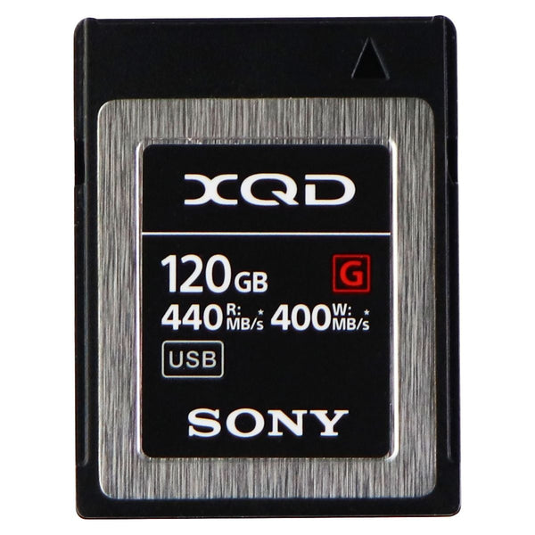Sony - G-Series 120GB XQD Memory Card - QD-G120F - Black - Sony - Simple Cell Shop, Free shipping from Maryland!