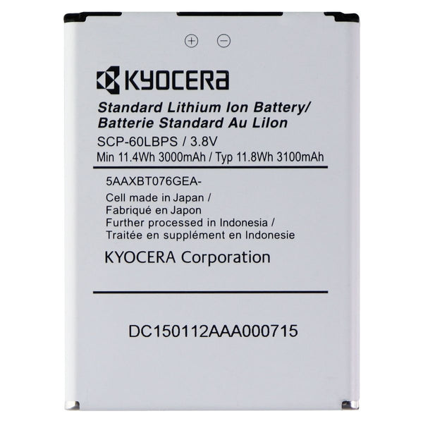 Kyocera OEM Rechargeable 3,000mAh Battery (SCP-60LBPS) - Kyocera - Simple Cell Shop, Free shipping from Maryland!