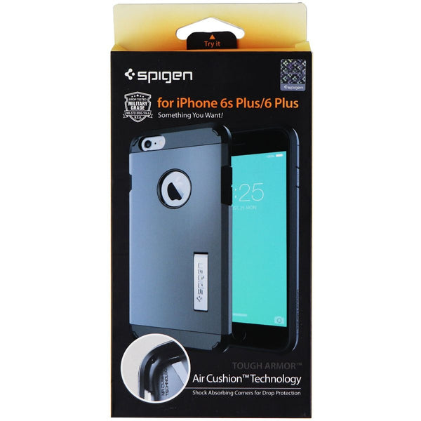 Spigen Tough Armor Case for iPhone 6s Plus & iPhone 6 Plus - Gunmetal - Spigen - Simple Cell Shop, Free shipping from Maryland!