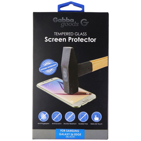 Gabba Goods Battle Shield Tempered Glass for Samsung Galaxy S6 Edge - Clear - GabbaGoods - Simple Cell Shop, Free shipping from Maryland!