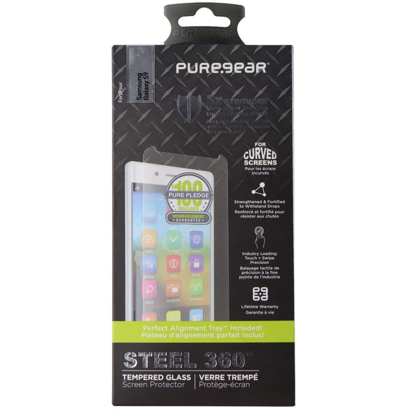 PureGear Steel 360 Series Tempered Glass Screen Protector for Samsung Galaxy S9 - PureGear - Simple Cell Shop, Free shipping from Maryland!