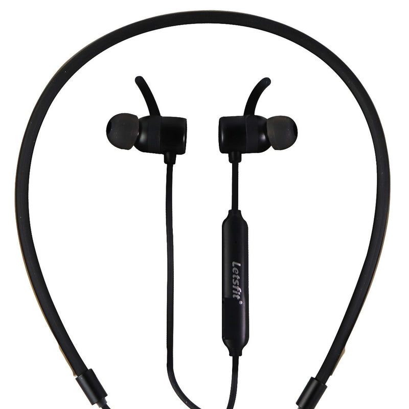 Letsfit Wireless Sports Stereo Sound Headphones with Mic - Black (BT800) - Letsfit - Simple Cell Shop, Free shipping from Maryland!