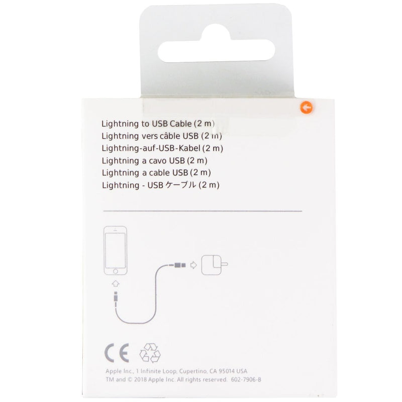 Apple (MD819ZM/A) 2m USB Charge and Sync Cable for iPhones - White - Apple - Simple Cell Shop, Free shipping from Maryland!
