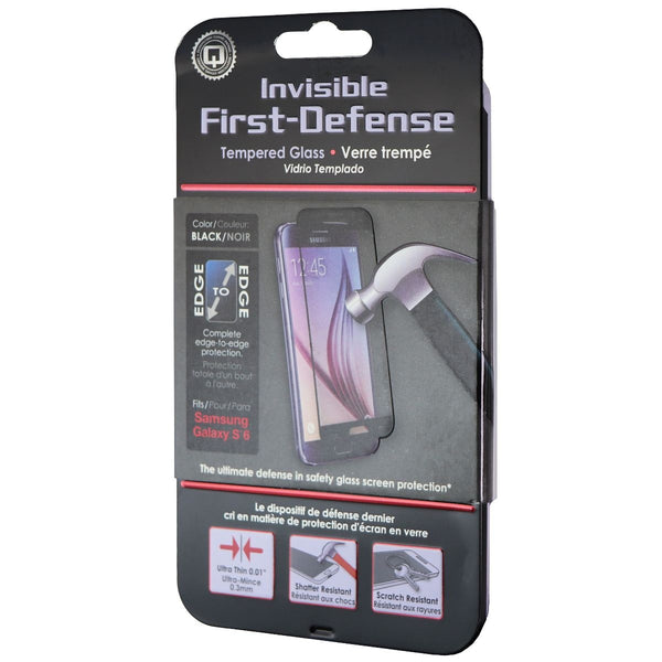 Qmadix Invisible Edge-to-Edge Tempered Glass for Galaxy S6 - Clear/Black - Qmadix - Simple Cell Shop, Free shipping from Maryland!