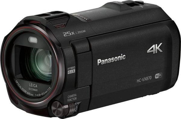 Panasonic - HC-VX870K 4K Ultra HD Flash Memory Camcorder - Black - Panasonic - Simple Cell Shop, Free shipping from Maryland!