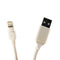Qmadix (QM-PD10AL)10Ft USB Charge & Sync Cable for iPhones - White - Qmadix - Simple Cell Shop, Free shipping from Maryland!