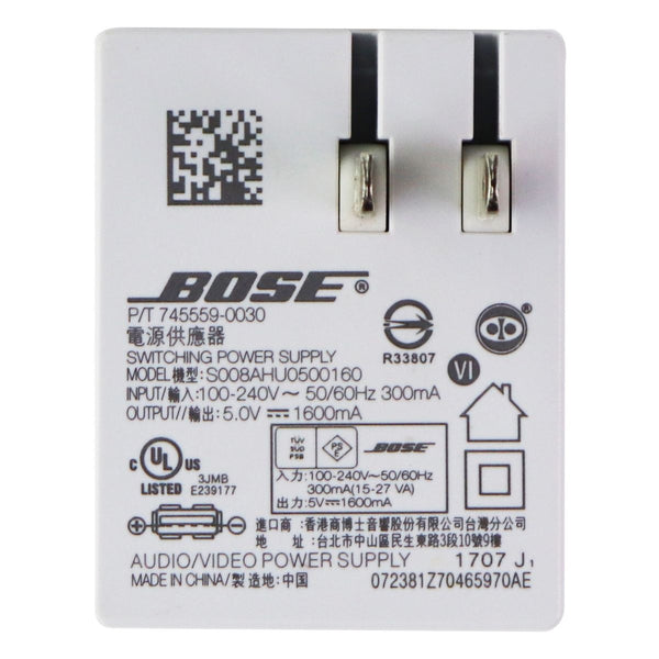 Bose Switching Power Supply Single 5V/1.6A USB Wall Charger (S008AHU0500160) - Bose - Simple Cell Shop, Free shipping from Maryland!
