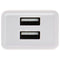 MobilEssentials Dual USB (each port 2.1A) Wall Charger - White - MobilEssentials - Simple Cell Shop, Free shipping from Maryland!