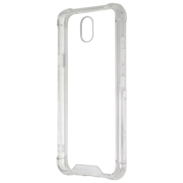 Key Hybrid Shock Absorbent Hard Case LG for Tribute Royal - Clear - Key - Simple Cell Shop, Free shipping from Maryland!