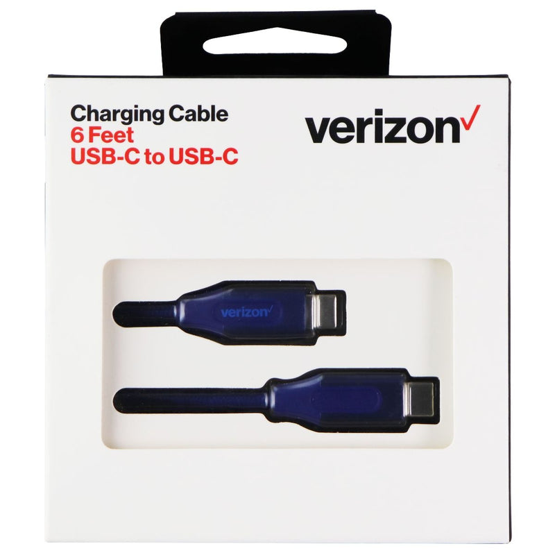 Verizon (CABCTOCRYLBLU-AL) 6Ft Charge and Sync Cable for USB-C Devices - Royal - Verizon - Simple Cell Shop, Free shipping from Maryland!