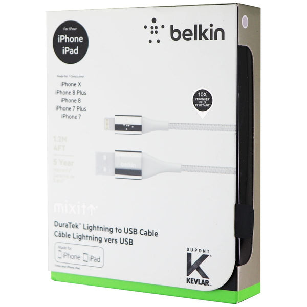 Belkin (F8J207bt04 - SLV) 4Ft Charge & Sync Cable for iPhones - Silver - Belkin - Simple Cell Shop, Free shipping from Maryland!