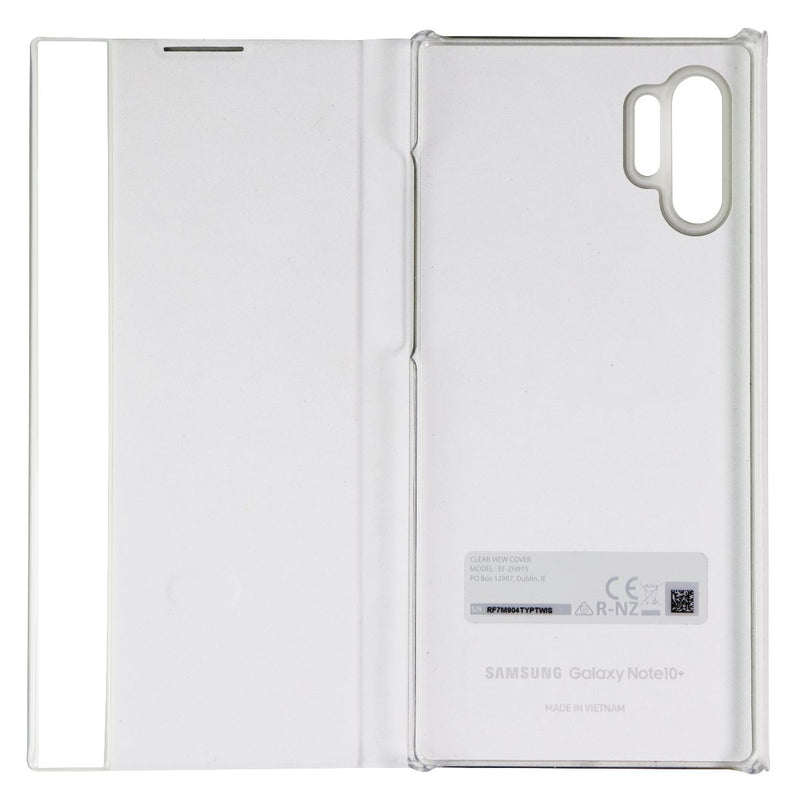 S-View Flip Cover Case for Samsung Galaxy Note10+ and Note10+ 5G - White - Samsung - Simple Cell Shop, Free shipping from Maryland!
