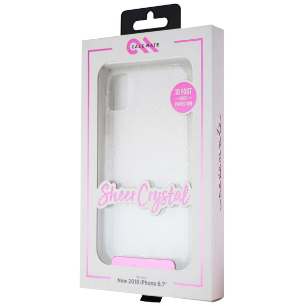 Case-Mate Sheer Crystal Series Hard Case for Apple iPhone XR - Clear/Glitter - Case-Mate - Simple Cell Shop, Free shipping from Maryland!