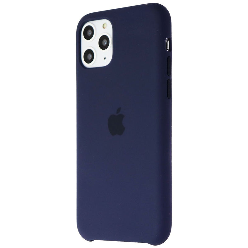 Apple Silicone Case (MWYJ2ZM/A) for iPhone 11 Pro Smartphones - Midnight Blue - Apple - Simple Cell Shop, Free shipping from Maryland!