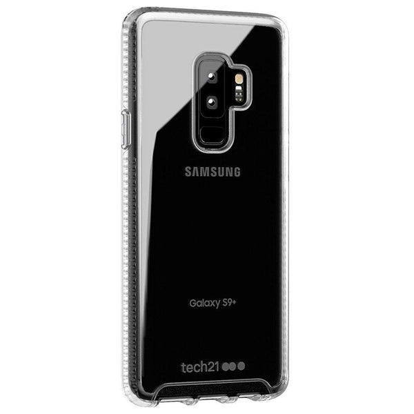 Tech21 Pure Clear Hybrid Case for Samsung Galaxy S9+ (Plus) - Clear/Frost Border - Tech21 - Simple Cell Shop, Free shipping from Maryland!
