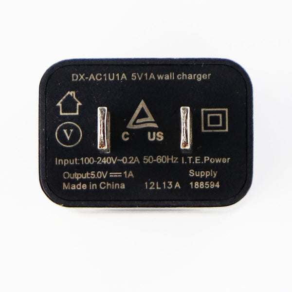 Dynex 5V 1A Travel Wall Charger with USB Port - Black - DX-AC1U1A - Dynex - Simple Cell Shop, Free shipping from Maryland!