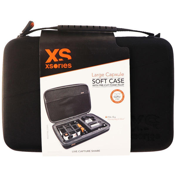 XSories Large Capxule Soft Case with Pre-Cut Foam for GoPro Cameras - Black - XSories - Simple Cell Shop, Free shipping from Maryland!