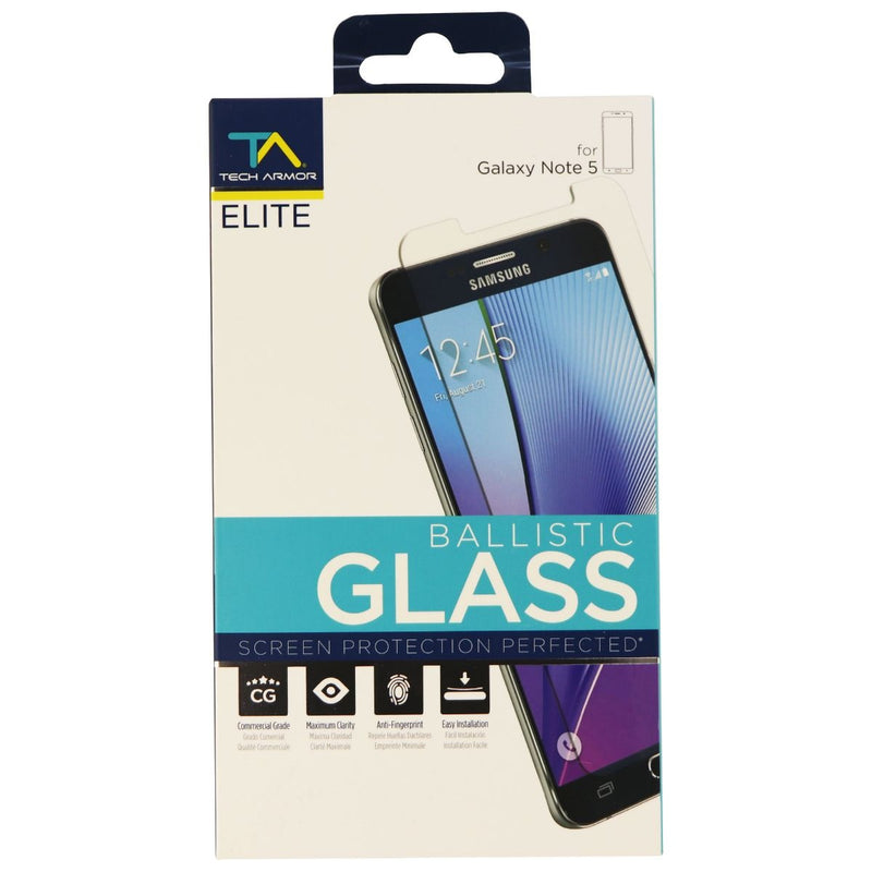 Tech Armor Elite Ballistic Glass Screen Protector for Galaxy Note 5 - Clear - Tech Armor - Simple Cell Shop, Free shipping from Maryland!