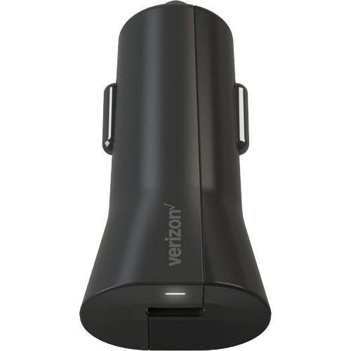 Verizon 27W USB-C (Type C) Fast Charge Car Charger - Black - VPCPDBLK - Verizon - Simple Cell Shop, Free shipping from Maryland!